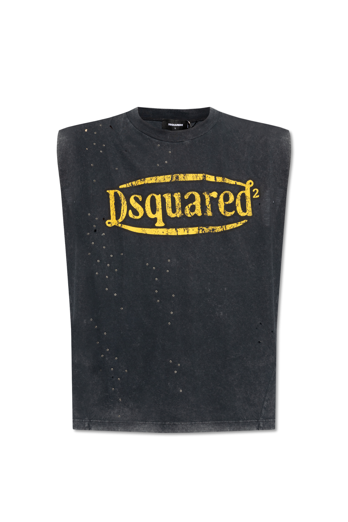 Black and gold sales dsquared t shirt